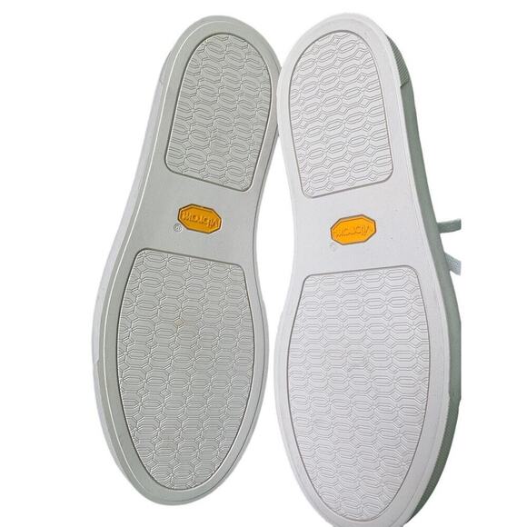 NEW PROTO IRIS D Men's Black & White Woven Logo Sneakers Size 9 /43 - Picture 8 of 8